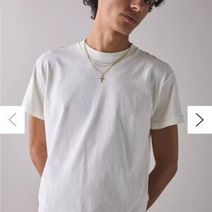 BDG Off-White Short Sleeve Tee